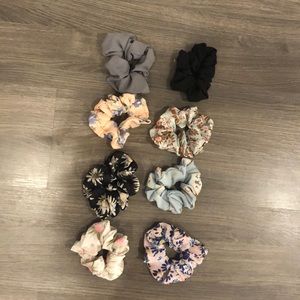Floral Scrunchies